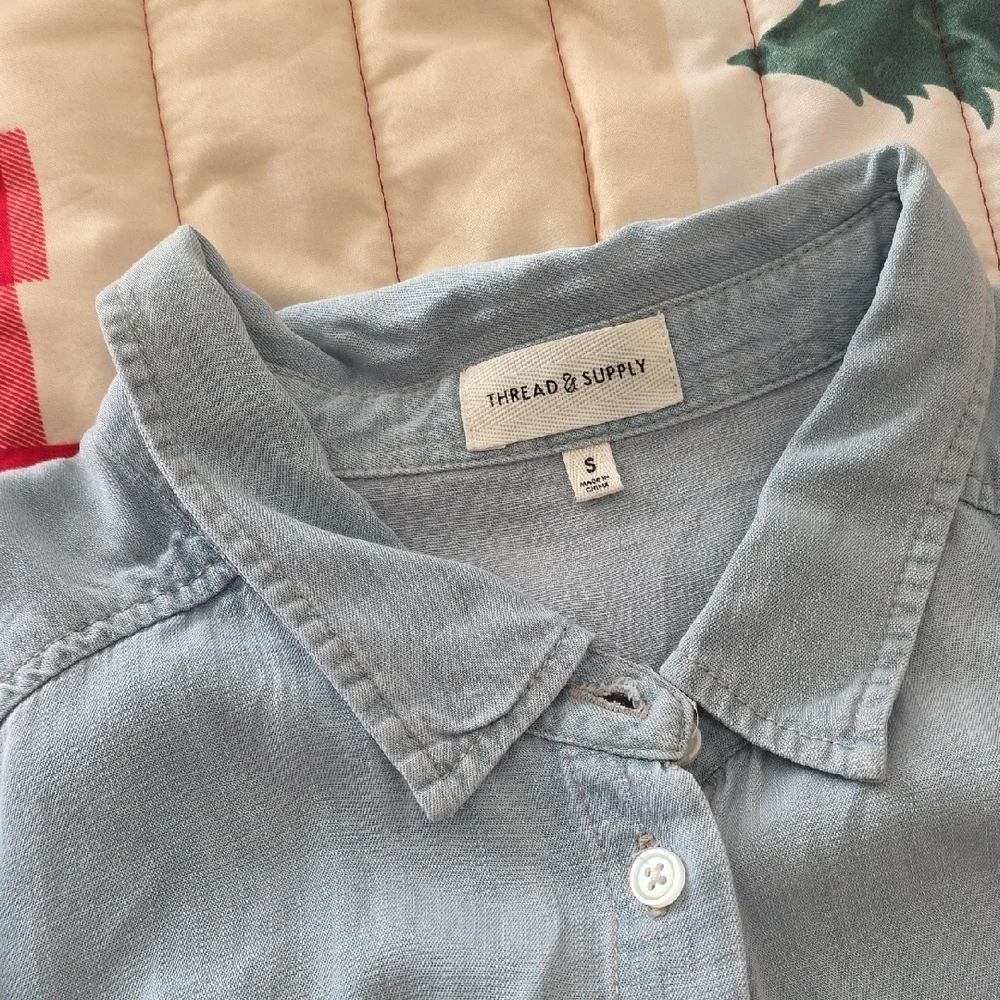 Thread & Supply Sky Blue Midi Dress - Picture 2 of 9